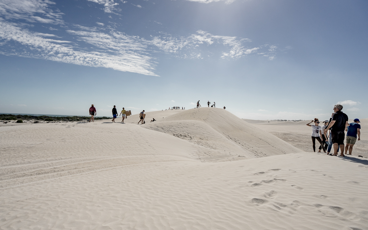 Sanddünen in Lancelin an der Westküste Australien