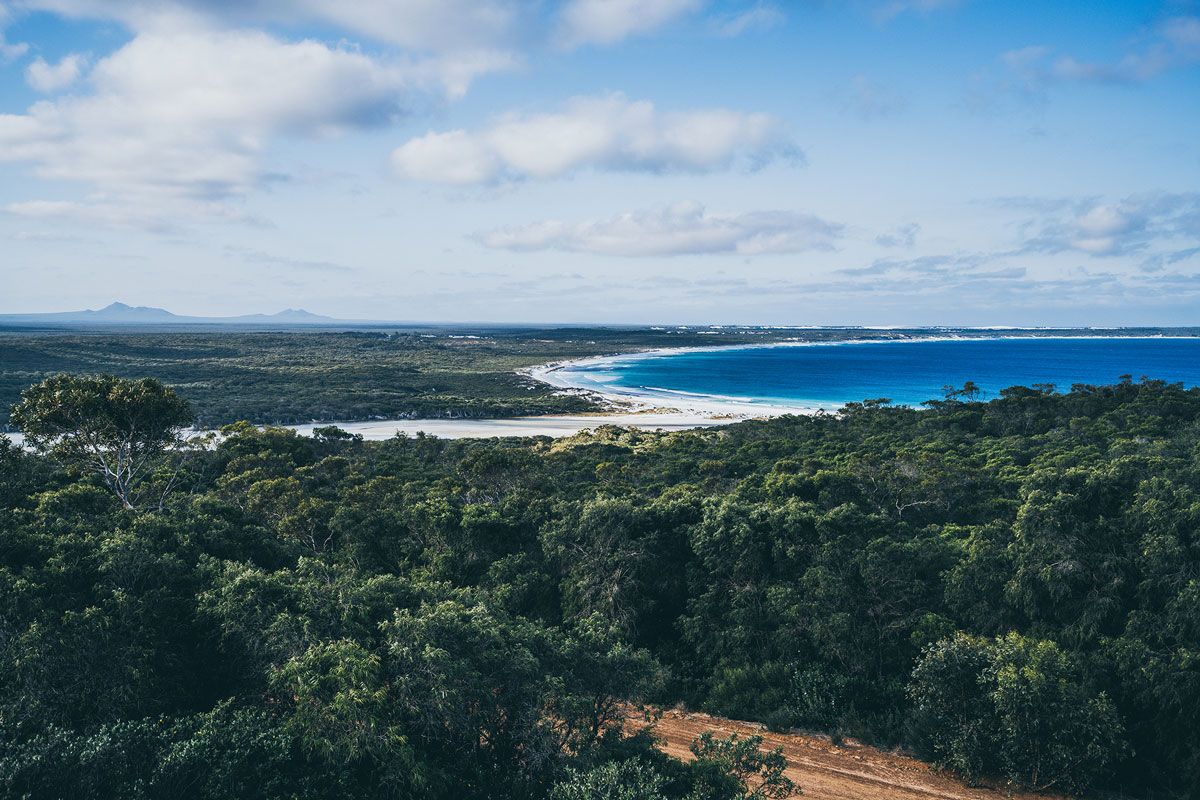 Blick bis zum Fitzgerald River National Park