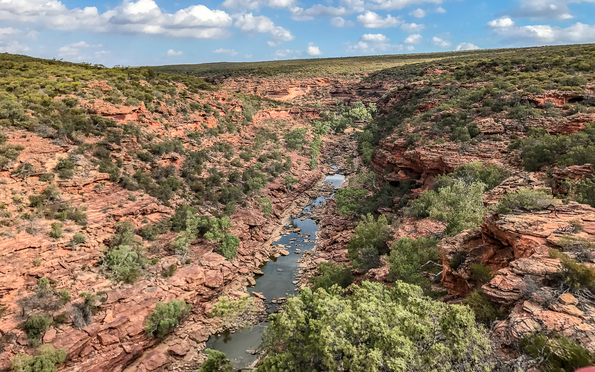 Hawks Lookout Kalbarri Nationalpark Australien