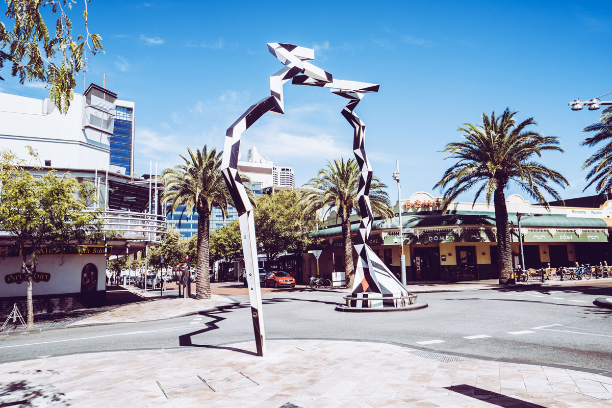 Kunst Northbrigde Piazza Perth