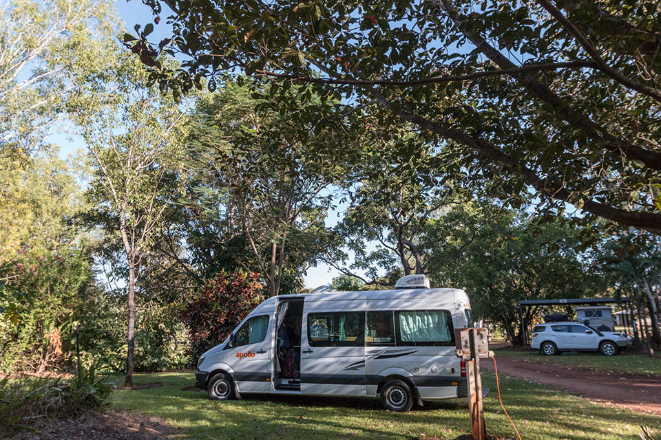Litchfield Tourist Park Campervan