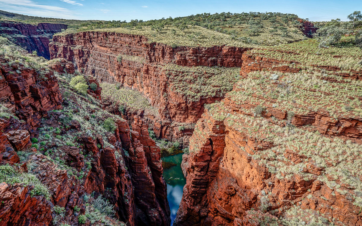 Karijini Nationalpark, Oxer's Lookout