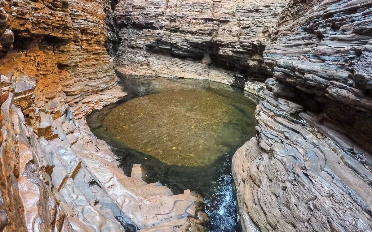 Weano Gorge kleiner Pool Karijini National PArk