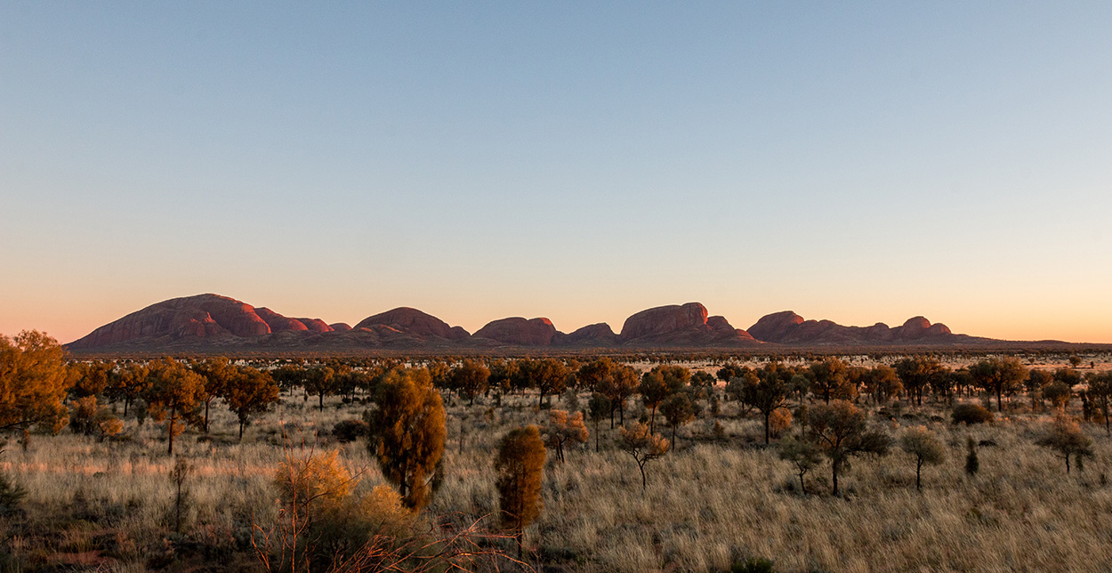 Sonnenaufgang Kata Tjuta Australien