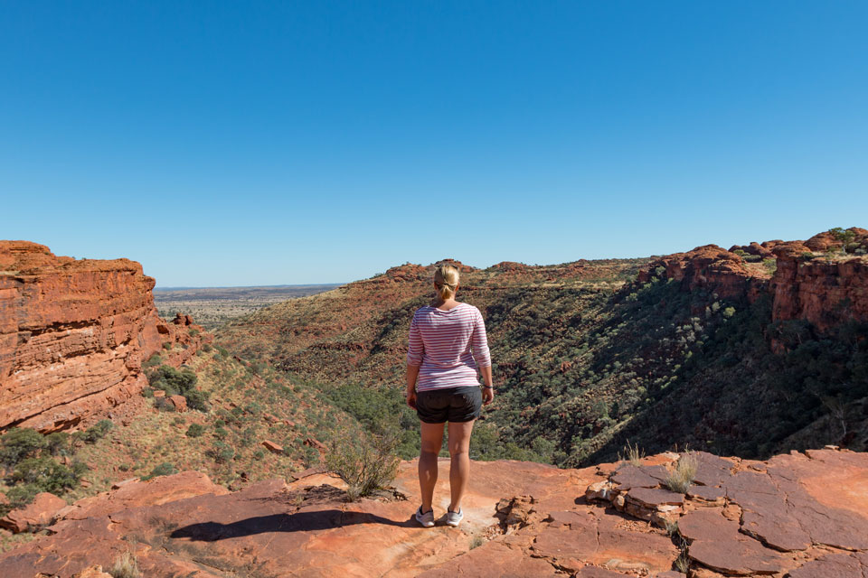 Kings Canyon Ausblick Australien