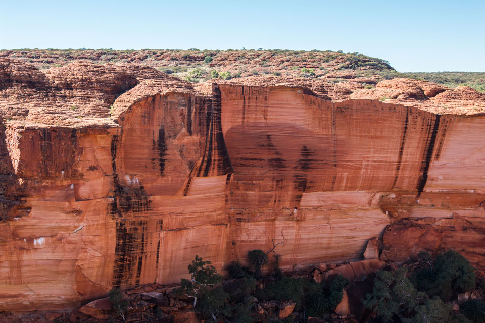 Kings Canyon Schlucht Kante