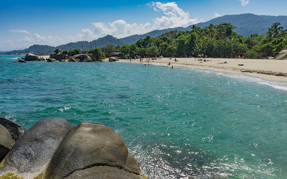 La Piscina Strand im Tayrona Nationalpark Kolumbien