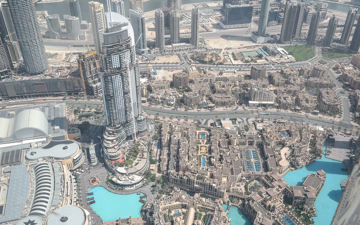 Dubai Burj Khalifa 124. Etage