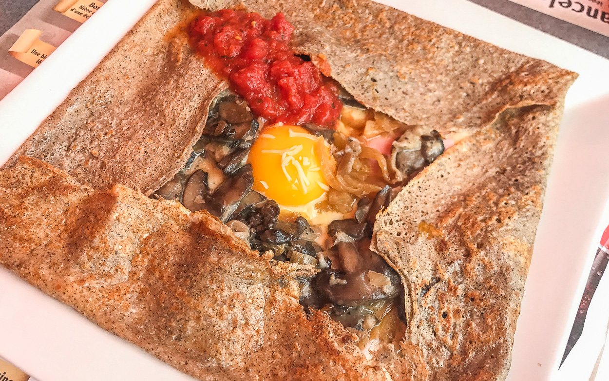 Bretagne Essen Galette