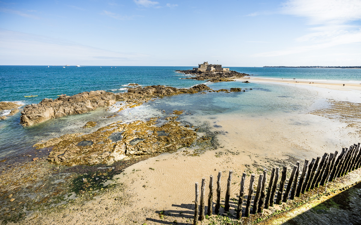 Fort National Saint-Malo, Bretagne