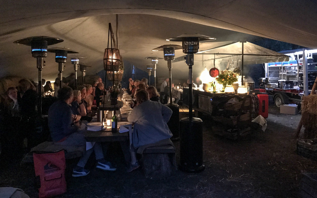 Holland Lekkerradeln Outdoor Dinner