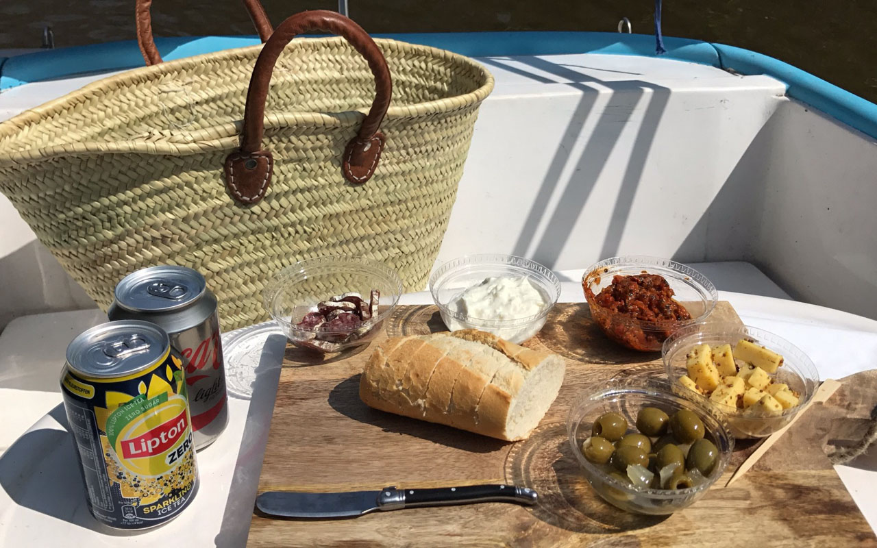 Holland Radtour Picknick