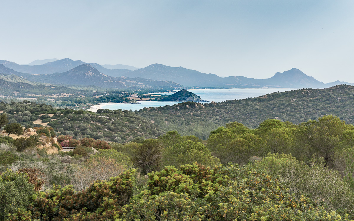 Küstenstraße Villasimius nach Costa Rei
