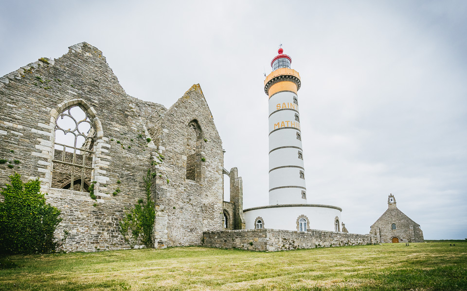 Leuchtturm in Saint-Mathieu Bretagne