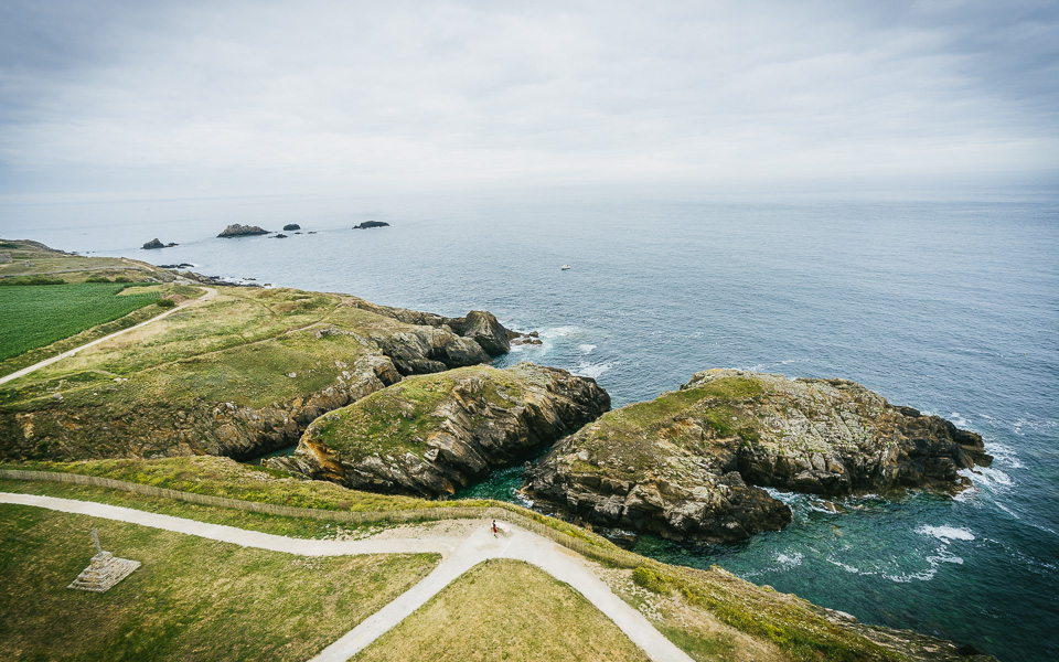 Ausblick vom Leuchtturm Saint-Mathieu