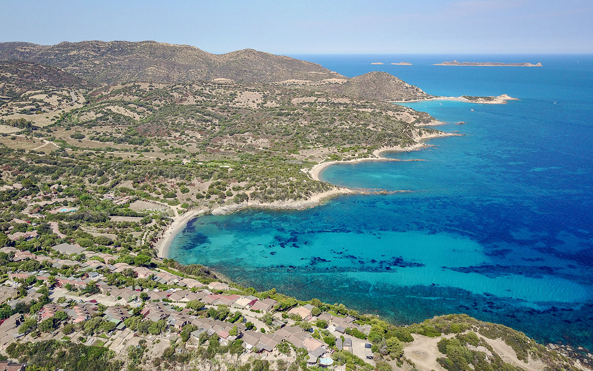Küstenstraße Villasimius nach Costa Rei