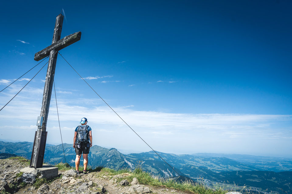Gipfel Kanisfluh Bregenzerwald