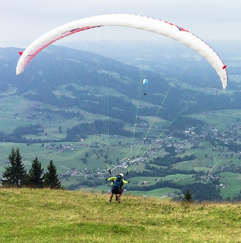 Bregenzerwald Paragliden Andelsbuch Tandemflug