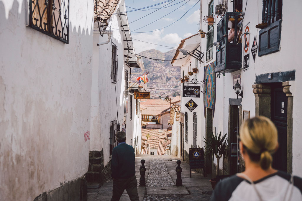 Cusco Peru Altstadt