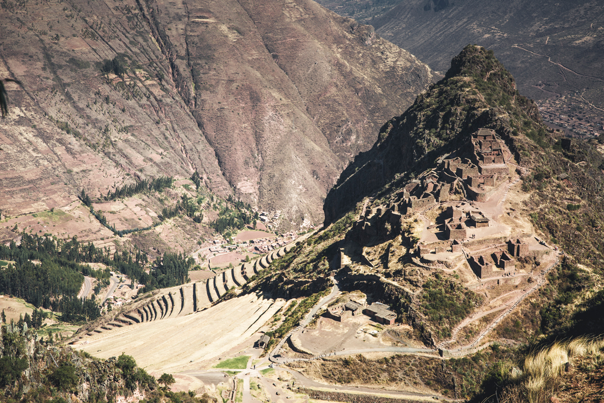 Ruinen von Pisac im Heiligen Tal