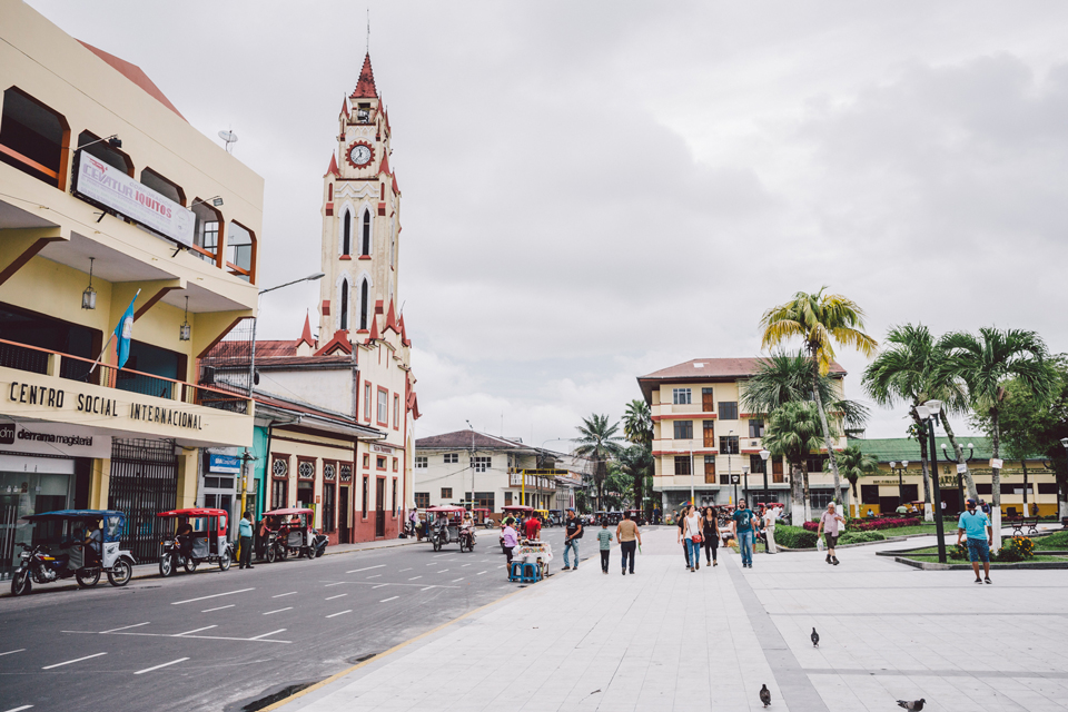 Plaza de Armas in Iquitos