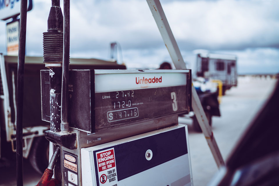 Zapfsäule in Australien | Roadhouse