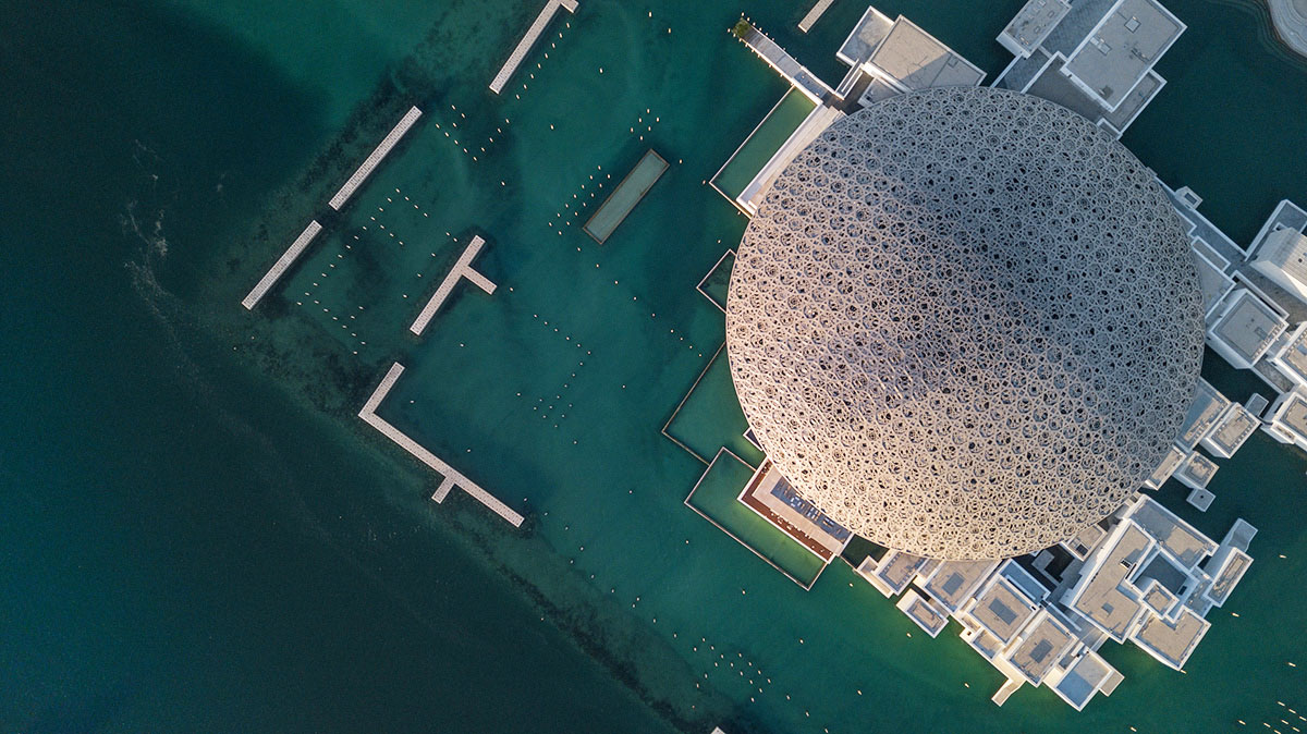 Highlight in Abu Dhabi: Louvre