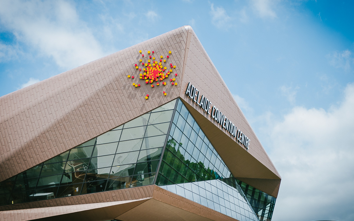 Adelaide Convention Center Riverbank