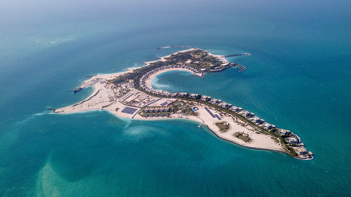 Zaya Nurai Island Luftaufnahme