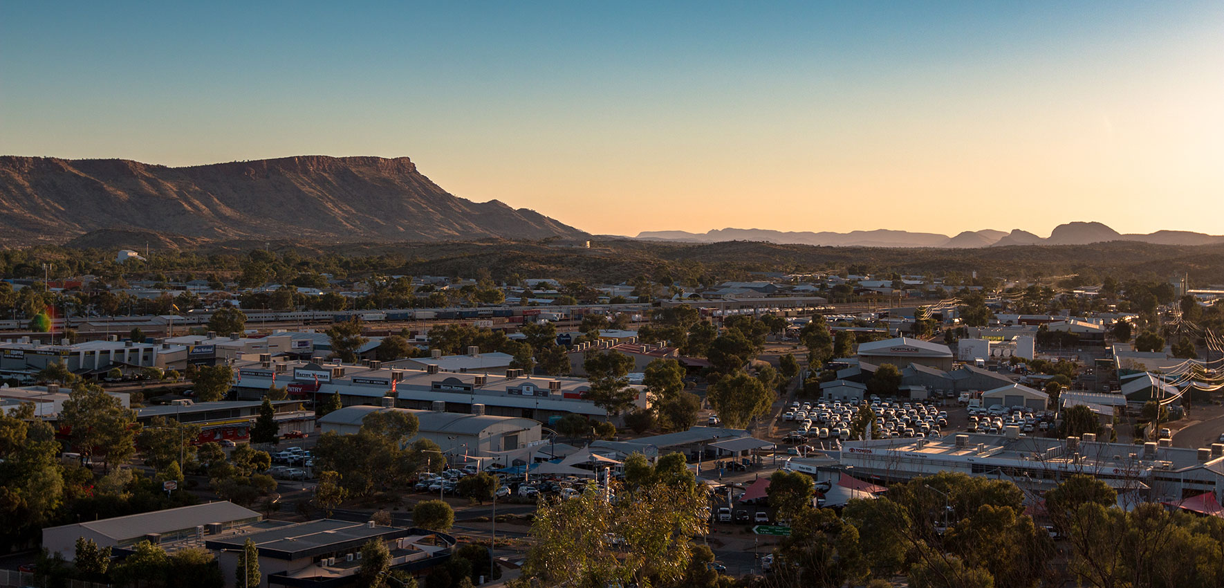 Aussichtspunkt Alice Springs