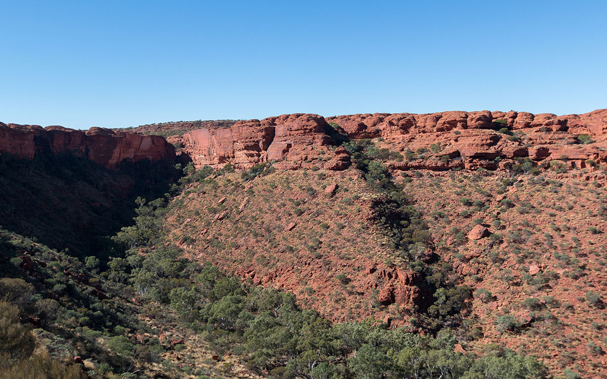 Kings Creek Walk grüne Oase