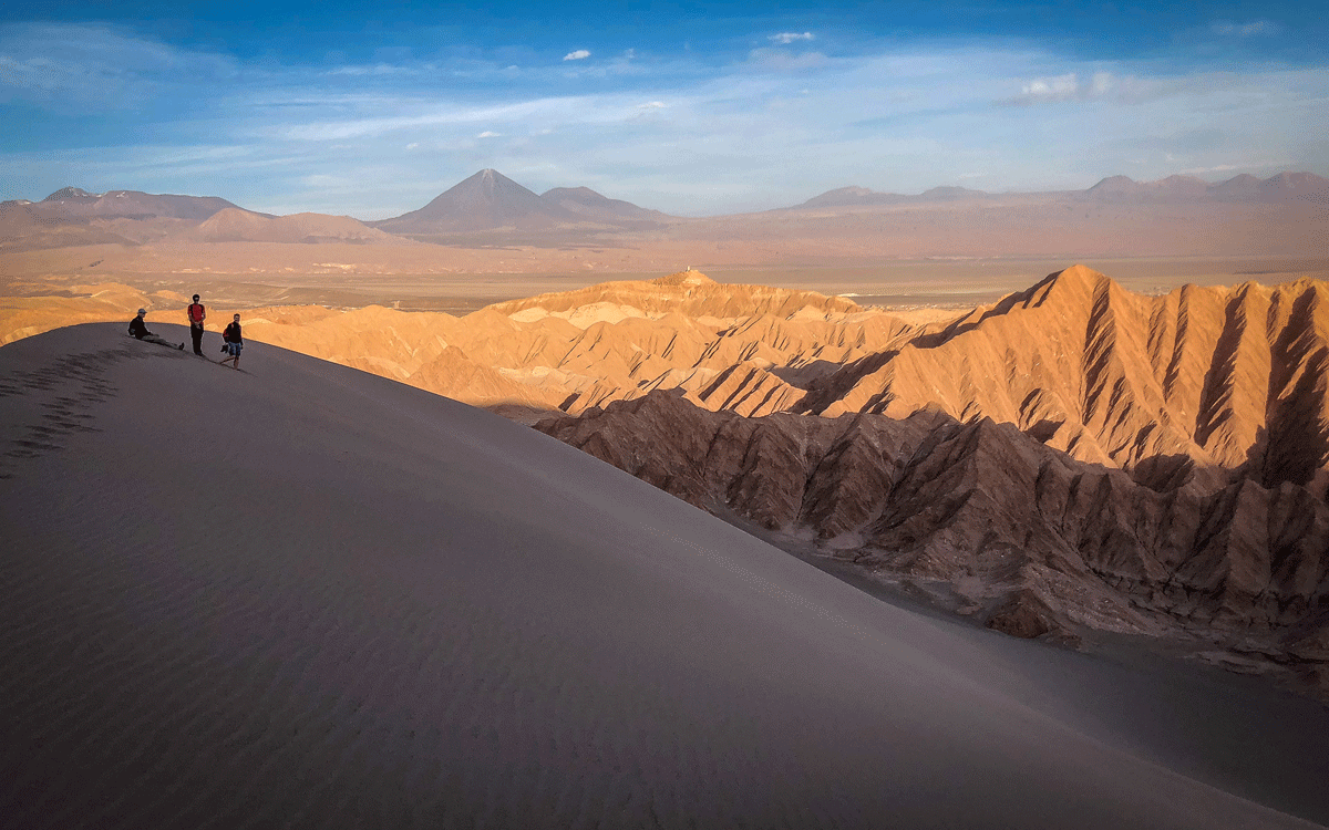 Sanddüne Valle de Muerte