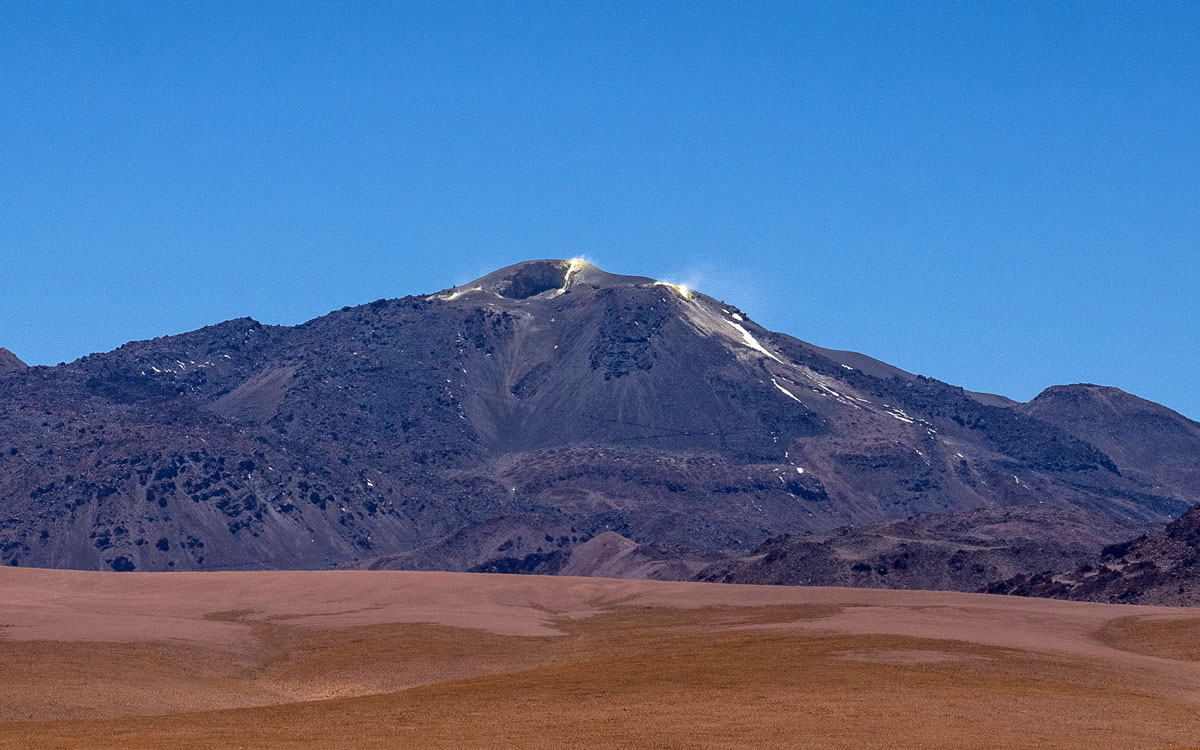 Vulkan Putana Atacama Wüste Chile