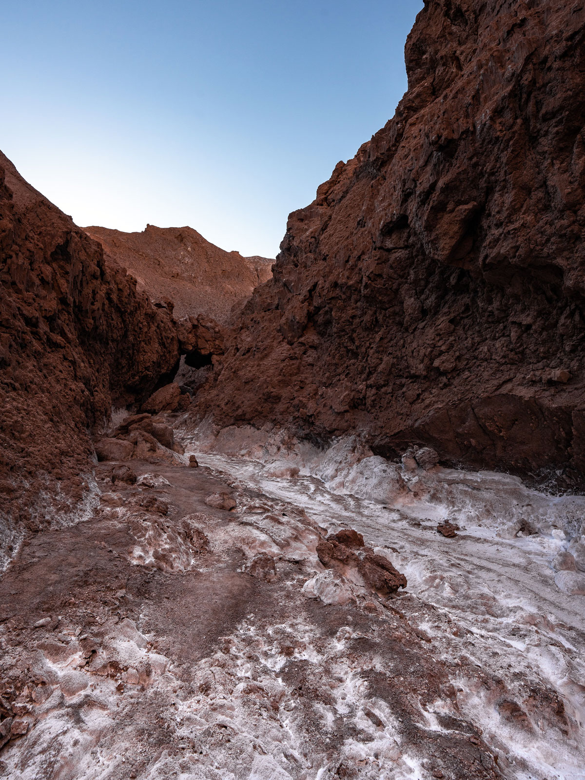 Salzsee Atacama-Wüste Valle de la Luna