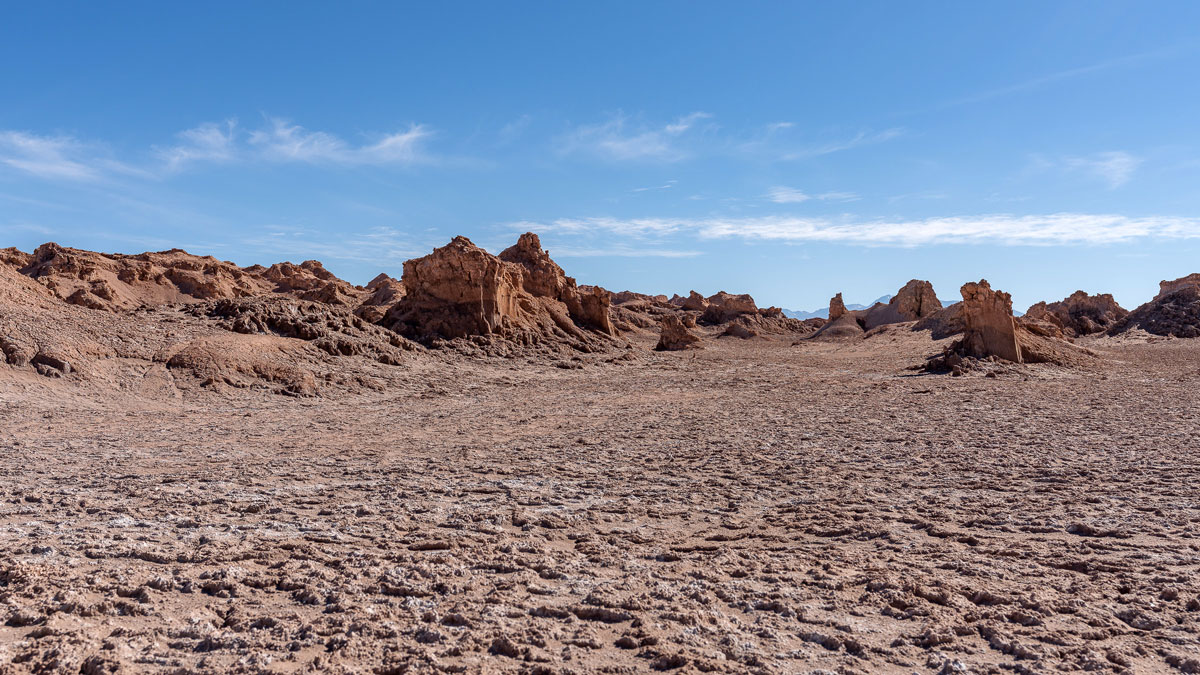 Mondlandschaften Atacama-Wüste Chile