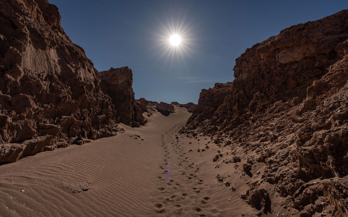 Sonnenuntergang Valle de la Luna