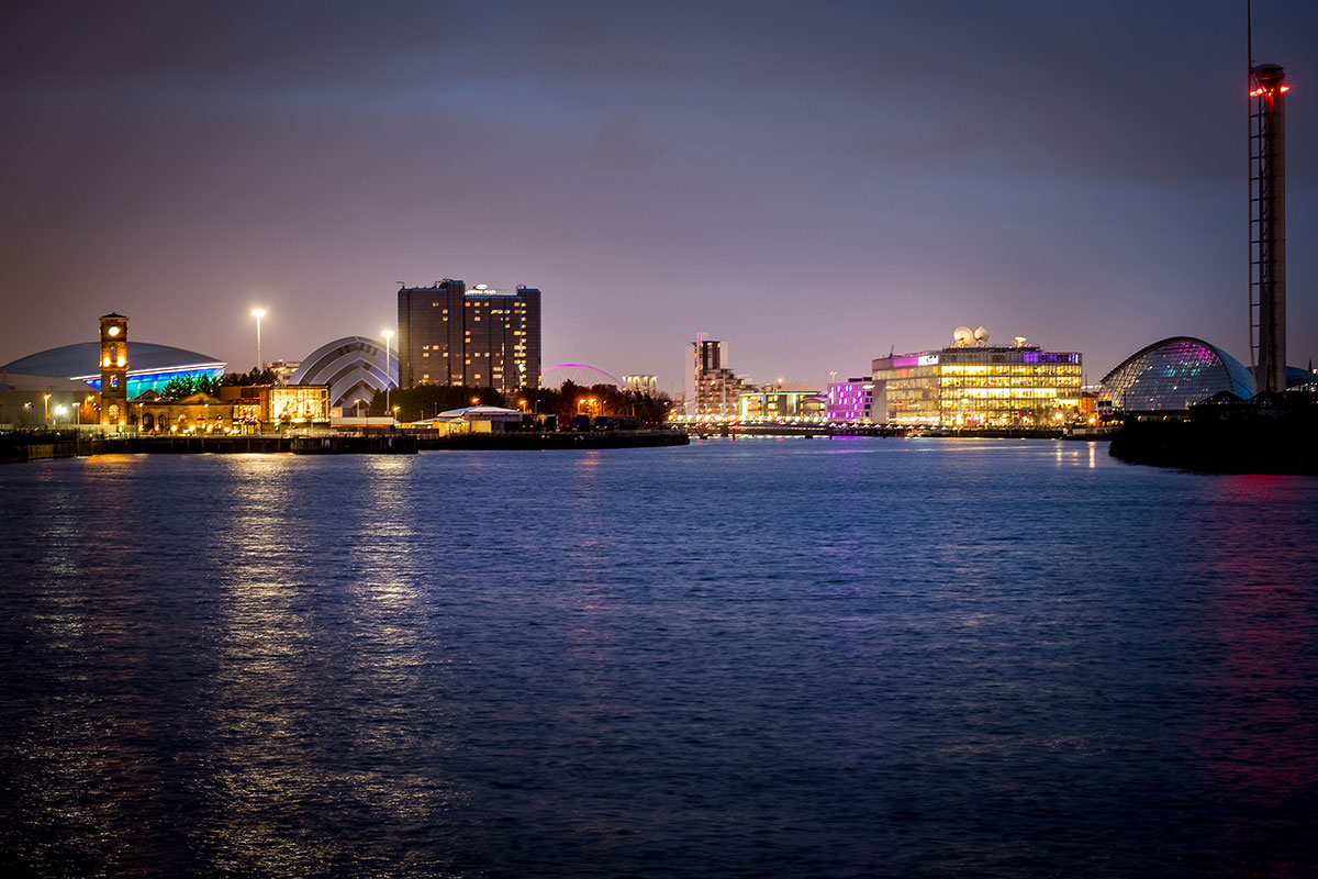 glasgow-skyline-nachts