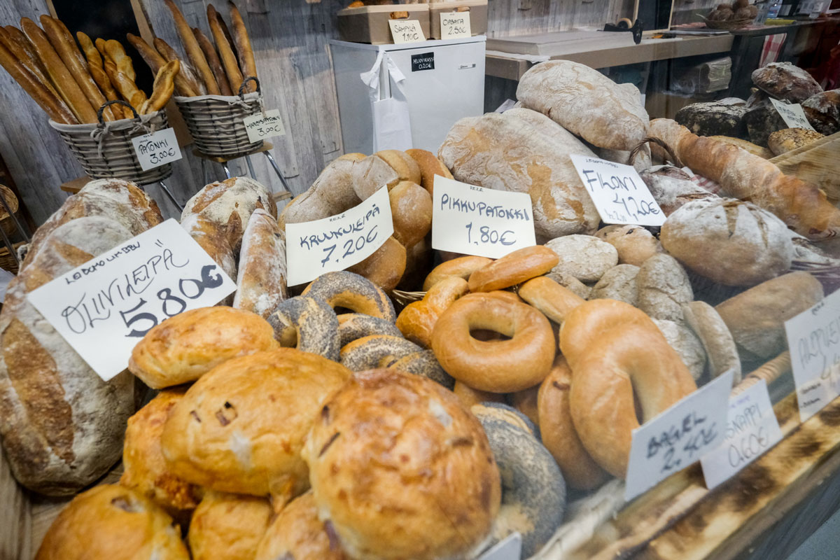 Hakaniemi Food Hall Bäckerei