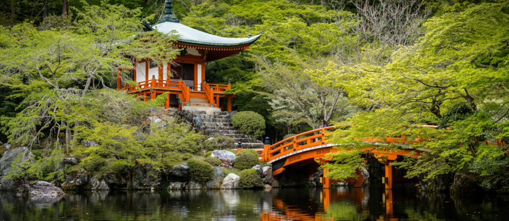 Daigoji Tempel Kyoto, Japan.