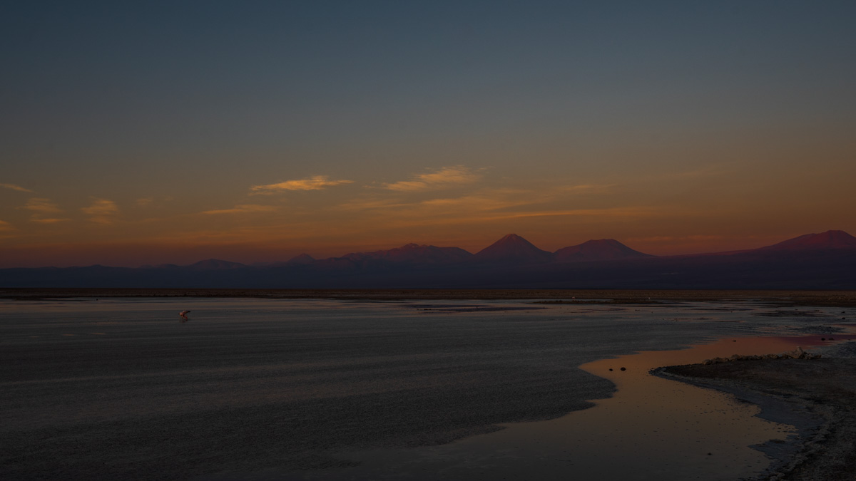 Salar de Atacama Sonnenuntergang Chile