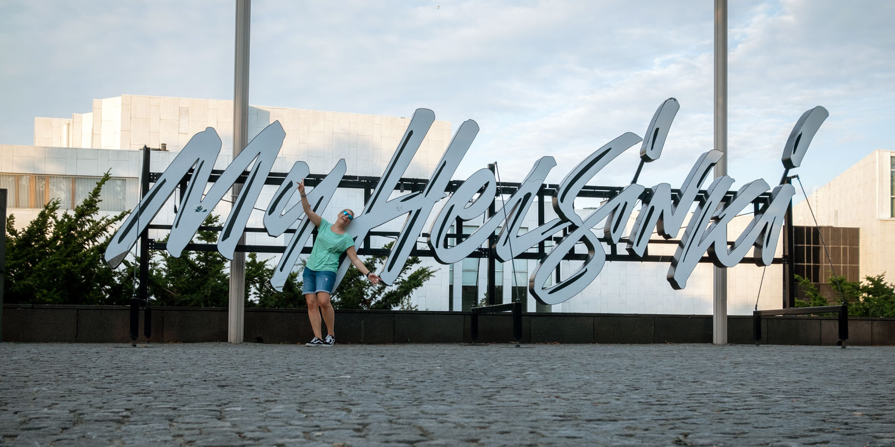 My Helsinki Schriftzug