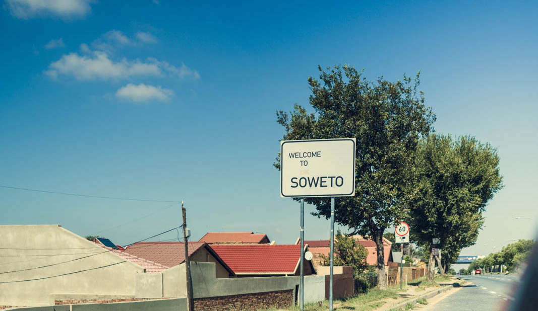 Soweto Ortsschild