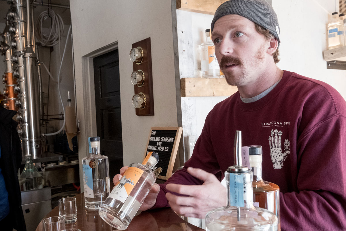 Nordamerikas kleinste Distillerie: Strathcona Spirits Edmonton