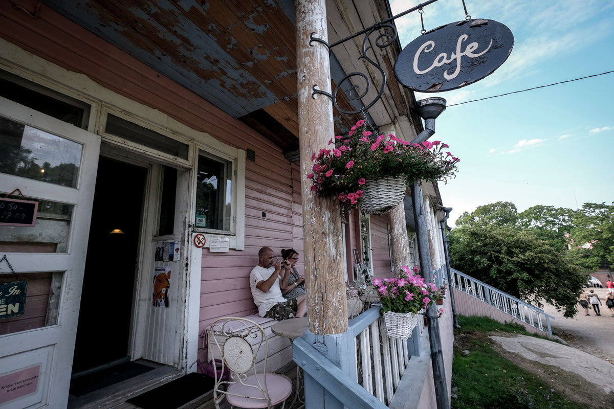 Suomenlinna alte Festunsinsel Helsinki Finnland