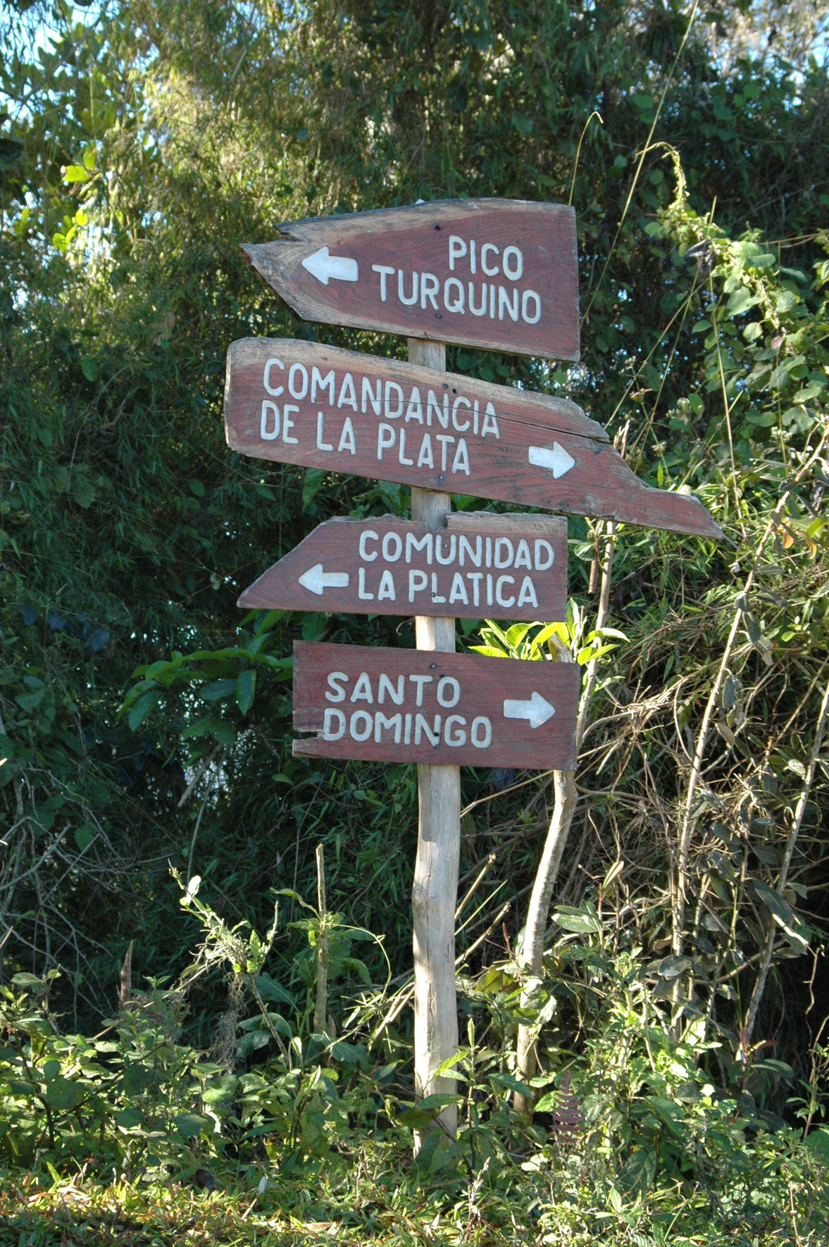 Schilder Sierra Maestra Kuba