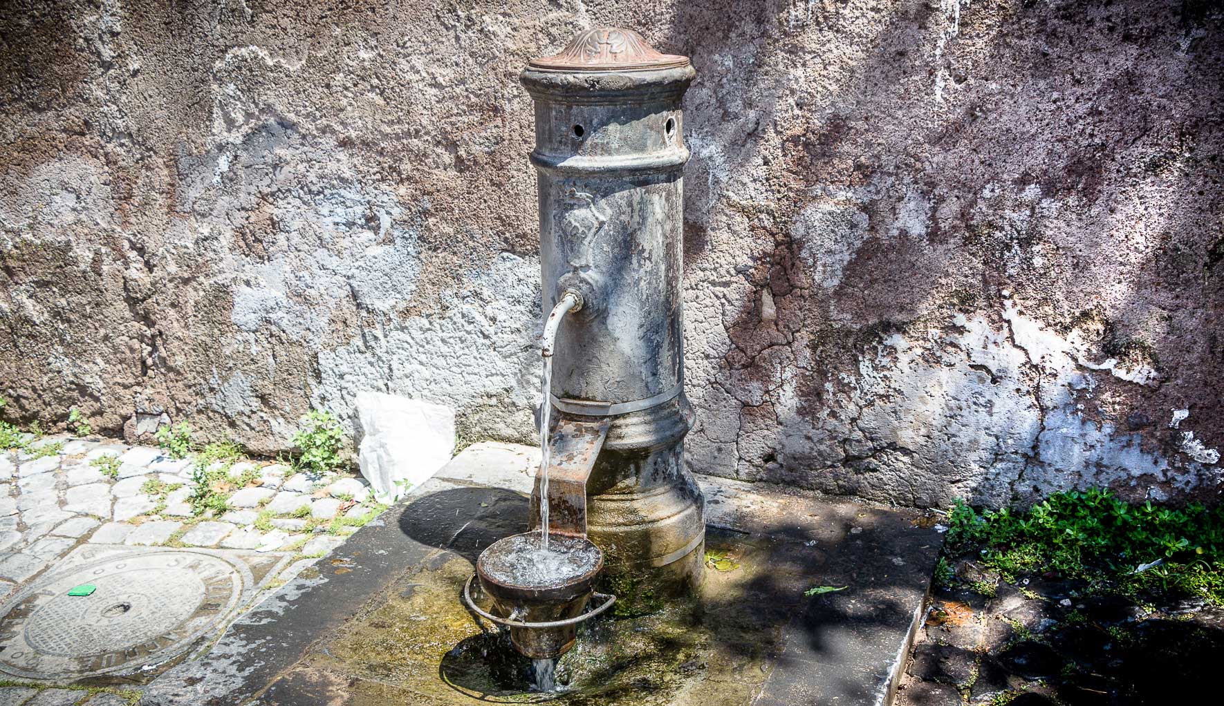 Trinkwasserbrunnen in Rom