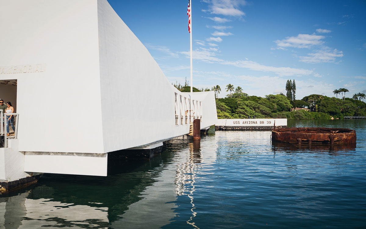 USS Arizona Gedenkstätte Pearl Harbor Oahu