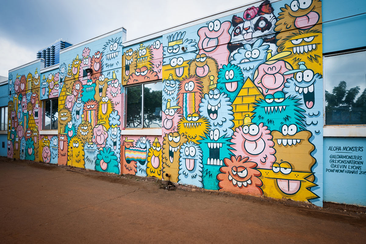 Street Art Honolulu Oahu Hawaii