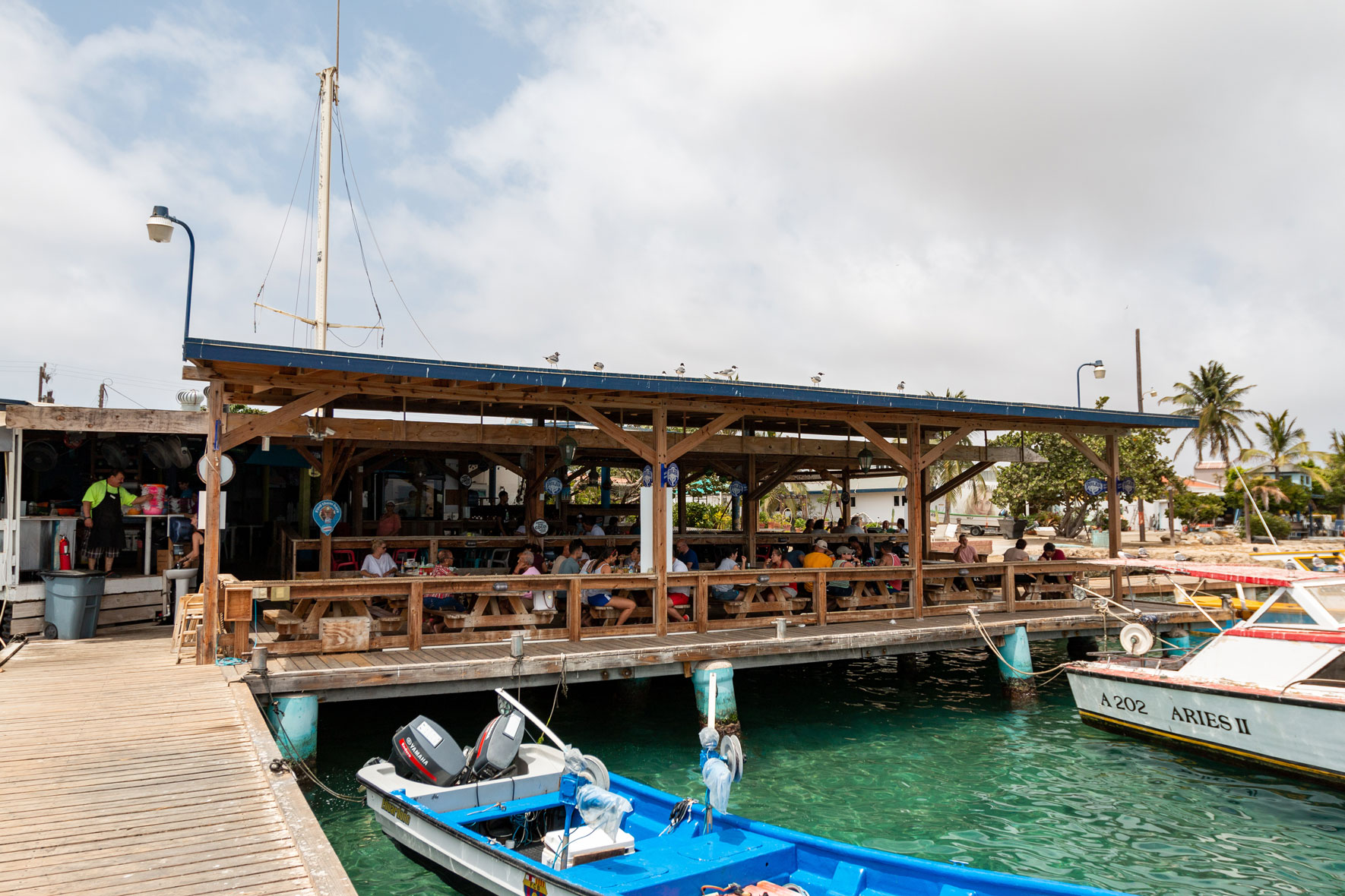 Zeerover Fisch und Shrimps | Aruba