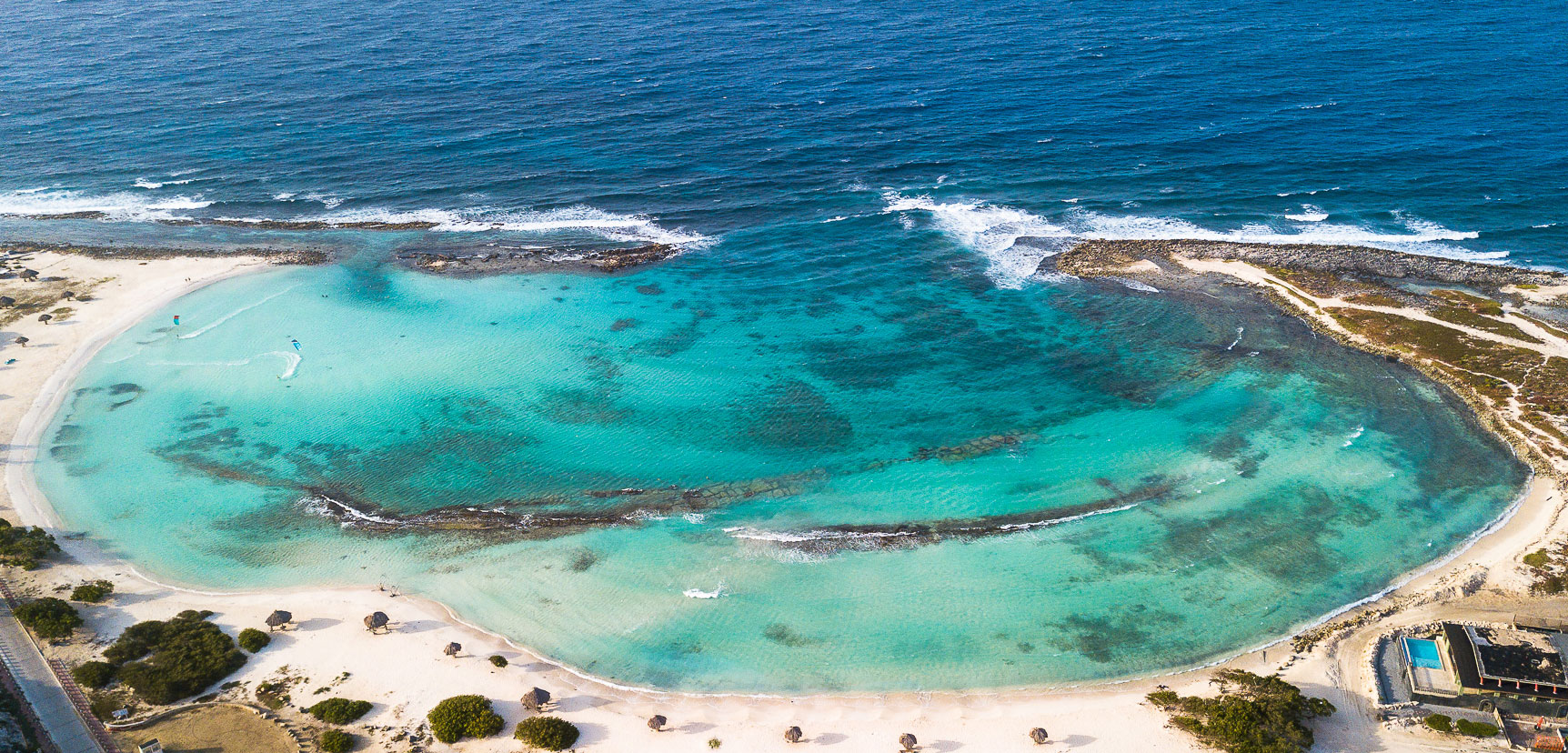 Baby Beach Aruba Drohne